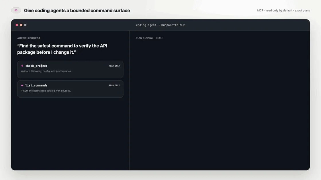 runpalette, screen 3