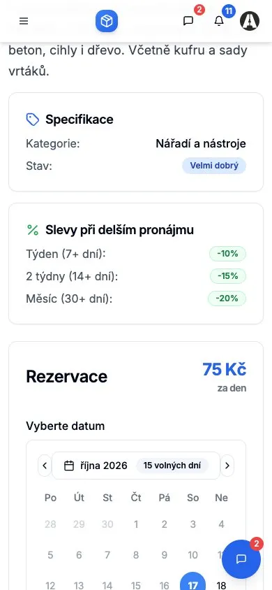 SousedePůjč, screen 7